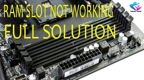 fix ram slot not working